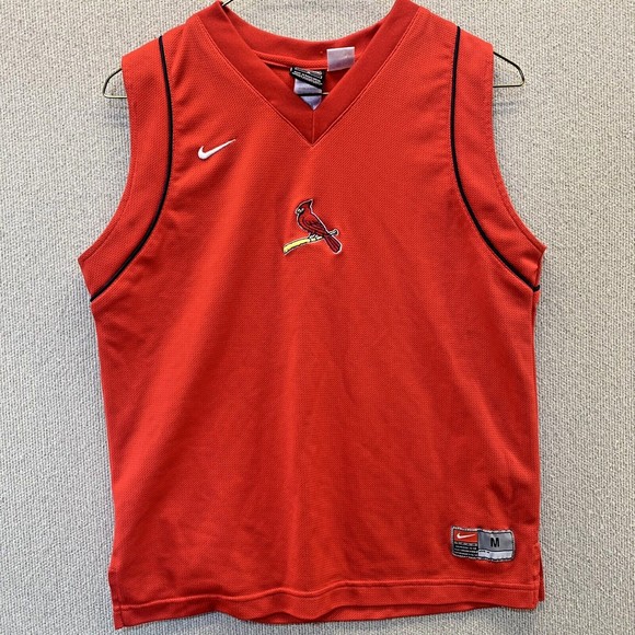 Vintage Nike Team St Louis Cardinals MLB Baseball Jersey - Picture 1 of 16